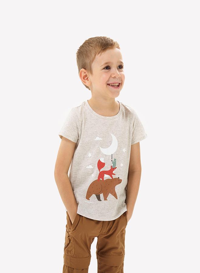 DECATHLON Kids’ hiking T-shirt 2-6 years NH100 - Image 1