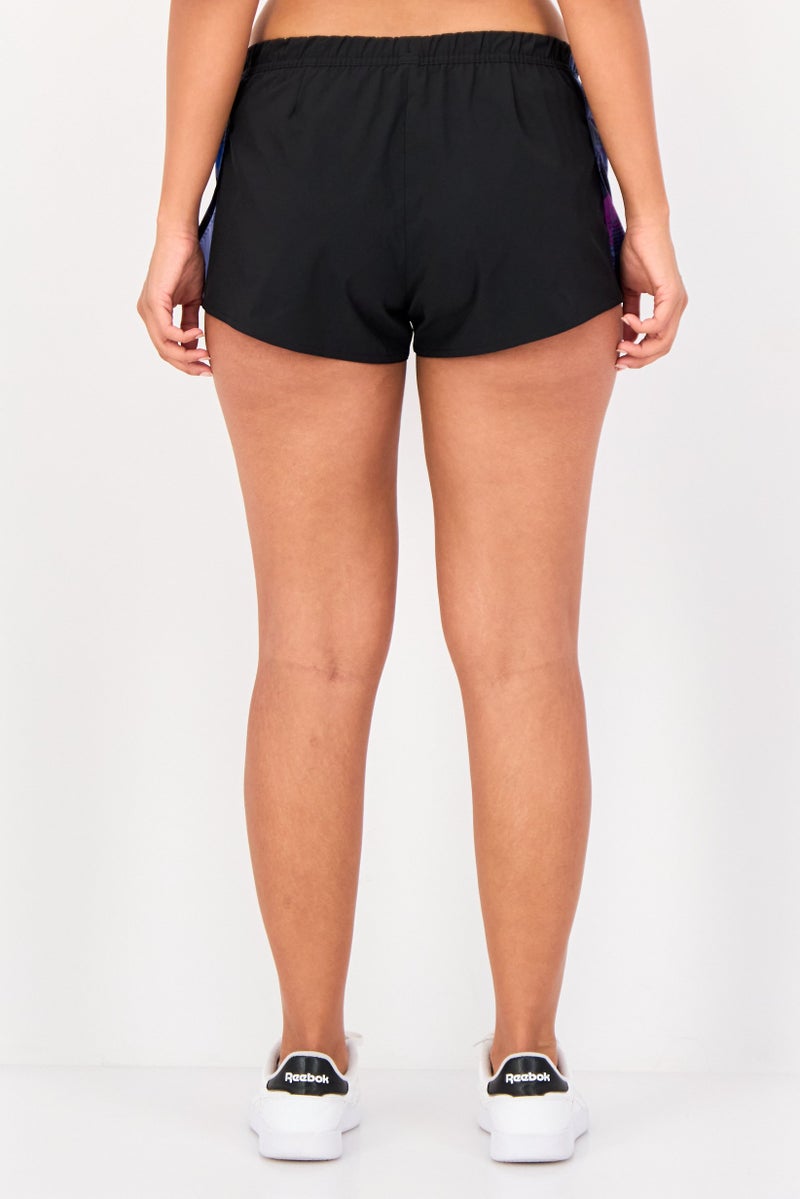 Reebok Women Sportswear Fit Drawstring Training Shorts, Multicolor - Image 3