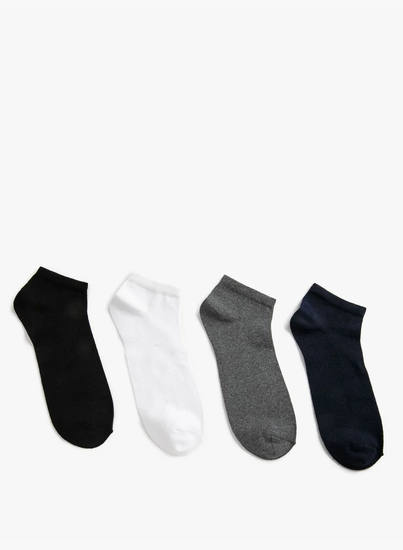 KOTON Socks 4 Pack Basic