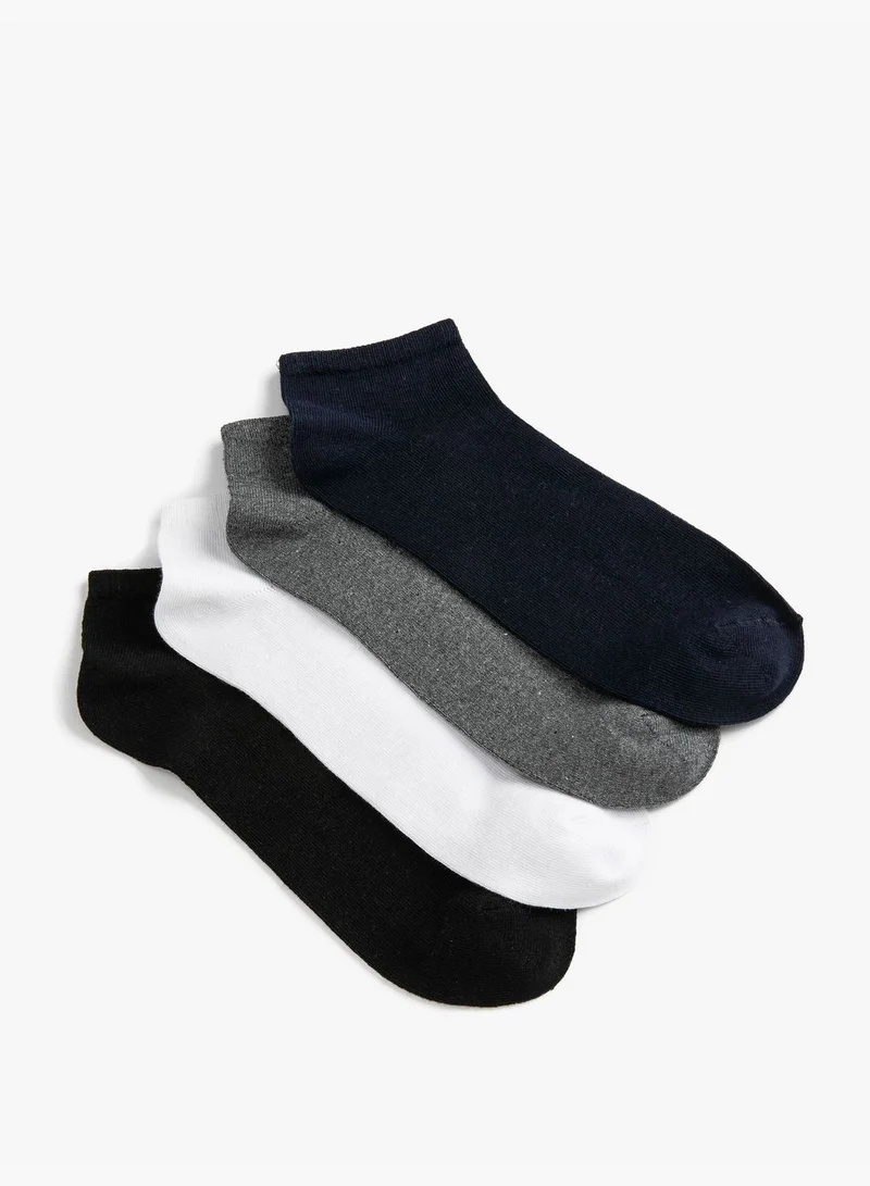 KOTON Socks 4 Pack Basic
