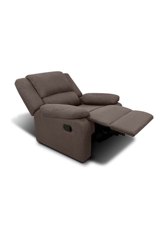 Sitella Fix Recliner Chair – Comfortable Design with Fixed Motion, 1-Year Warranty, Brown Color