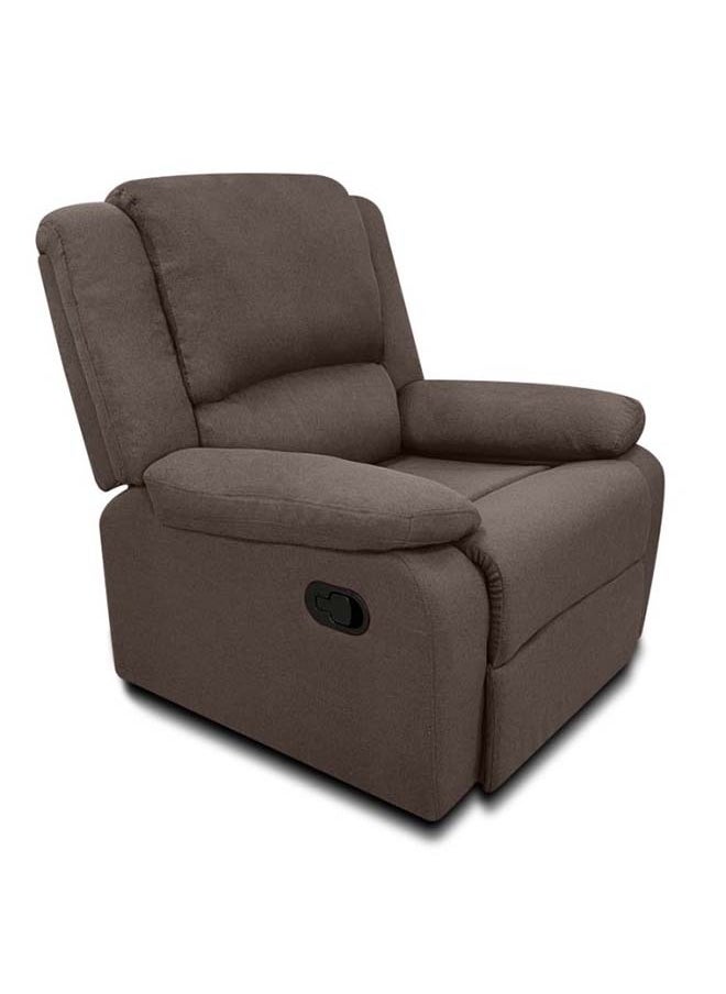 Sitella Fix Recliner Chair – Comfortable Design with Fixed Motion, 1-Year Warranty, Brown Color