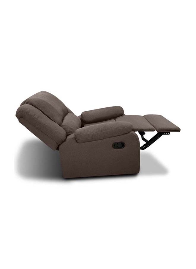 Sitella Fix Recliner Chair – Comfortable Design with Fixed Motion, 1-Year Warranty, Brown Color