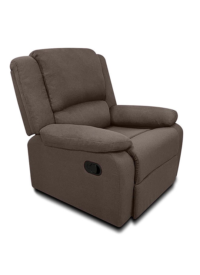 Sitella Fix Recliner Chair – Comfortable Design with Fixed Motion, 1-Year Warranty, Brown Color