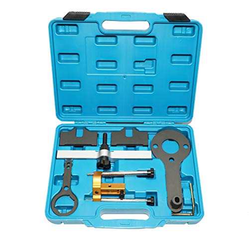 DPTOOL مجموعة أدوات قفل توقيت المحرك DPTOOL متوافقة مع BMW V8 N63 N65 N74 X5 X6 750I 760I أداة قفل مشد العمود المرفقي - Image 1