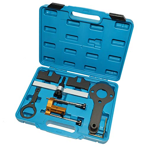 DPTOOL مجموعة أدوات قفل توقيت المحرك DPTOOL متوافقة مع BMW V8 N63 N65 N74 X5 X6 750I 760I أداة قفل مشد العمود المرفقي - Image 2