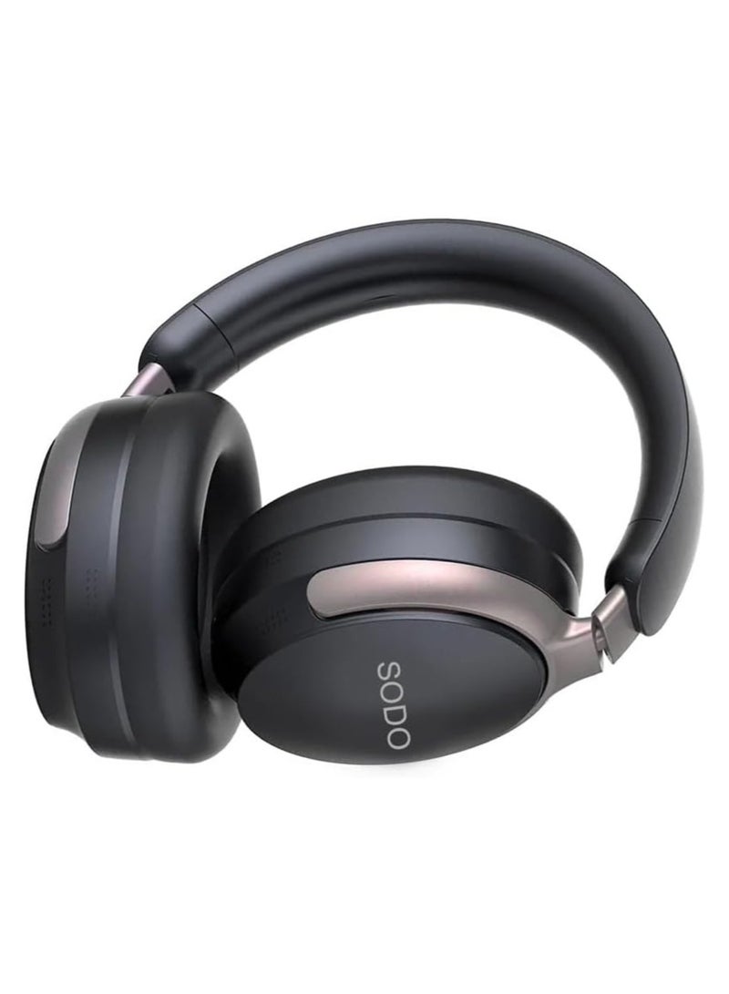 سماعة الرأس SD-1103 اللاسلكية ستيريو فوق الأذن مع ميكروفون اسود