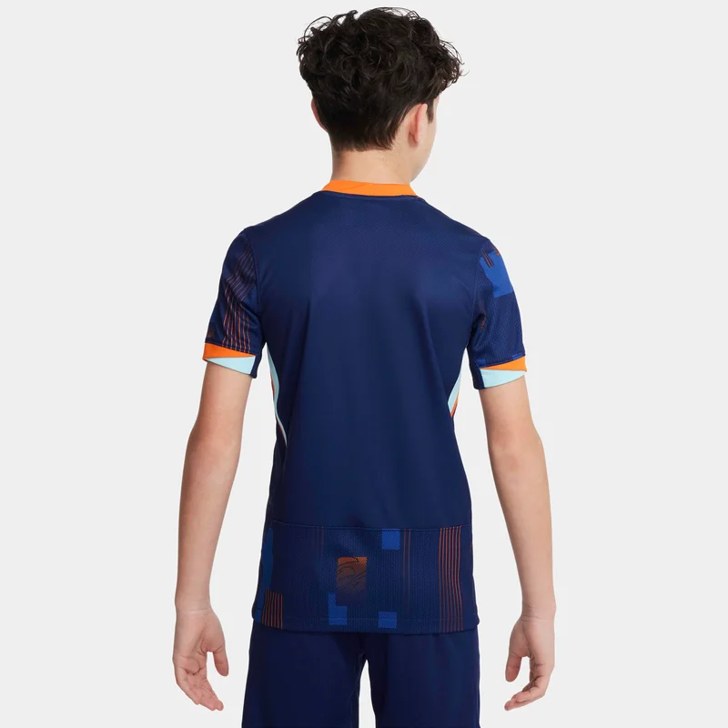 Nike Kids' Men's Team Netherlands 2024/25 Stadium Away Dri-FIT Football Replica Shirt