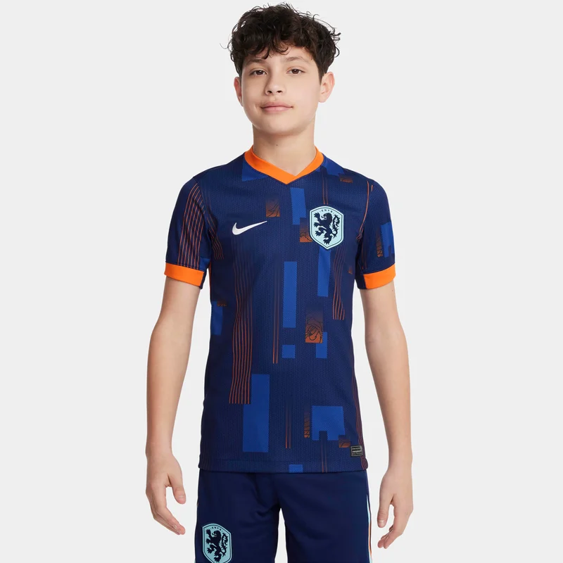 Nike Kids' Men's Team Netherlands 2024/25 Stadium Away Dri-FIT Football Replica Shirt