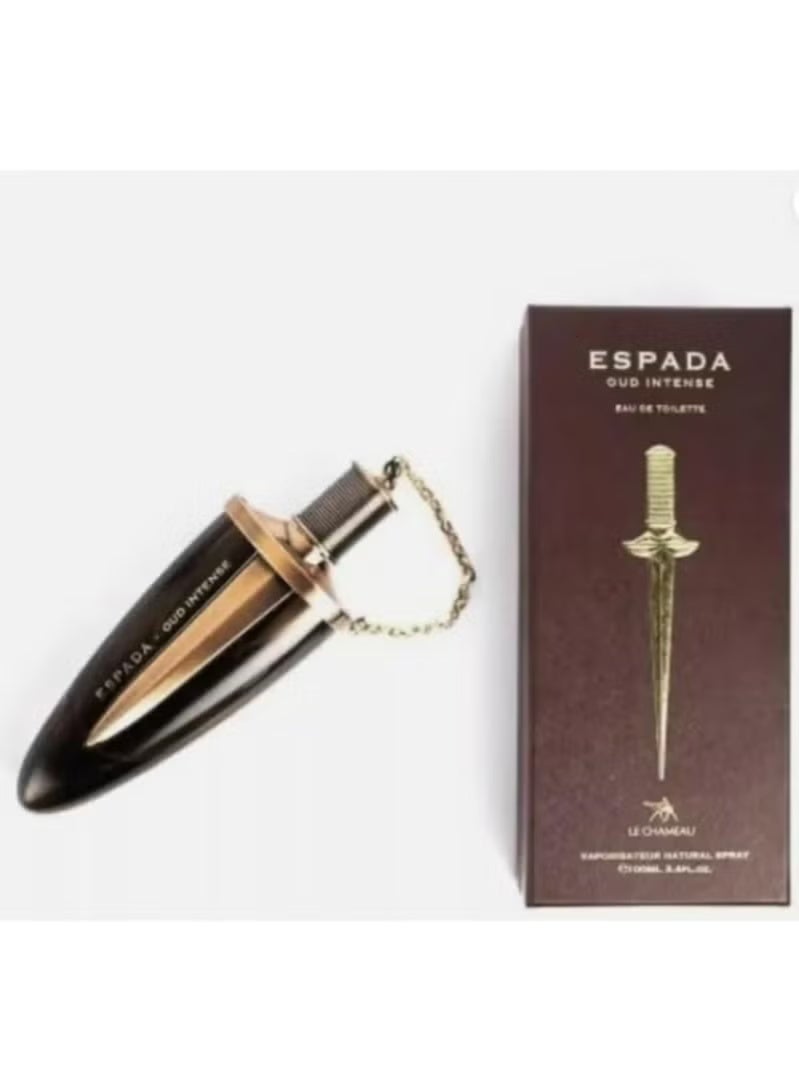 LE CHAMEAU Espada Oud Intense for Men, 100ml