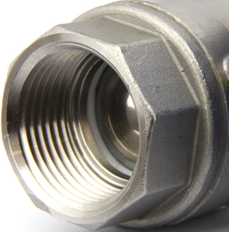 U.S. Solid 1" Stainless Steel Motorized Ball Valve with Full Port, 9-24V AC/DC, Normally Open - Image 5