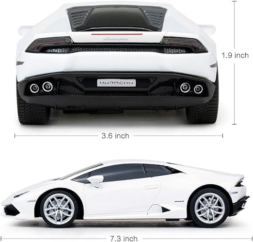 PowerTRC PowerTRC Remote Control Car Electric Licensed Lambo Huracan with 24Ghz  124 Scale Radio RC Super Sport Racing Hobby Model Toy for Boys Girls and Adults  Perfect Birthday Idea Gift  - Image 5