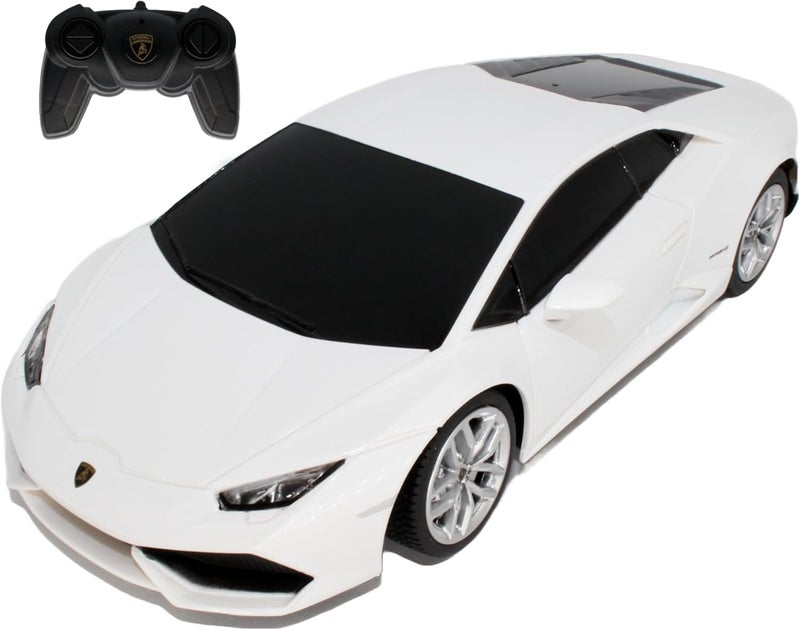 PowerTRC PowerTRC Remote Control Car Electric Licensed Lambo Huracan with 24Ghz  124 Scale Radio RC Super Sport Racing Hobby Model Toy for Boys Girls and Adults  Perfect Birthday Idea Gift  - Image 1