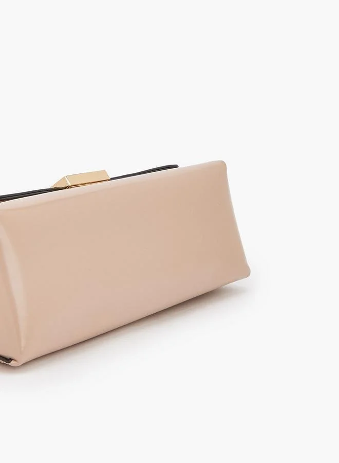 Celeste PINK Solid Crossbody Bag With Flap Closure for Women | Best Price UAE