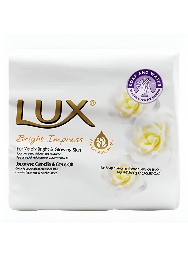 Lux Soap 3 Packs 80 G Bright Empress