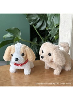 Generic Children's Toy Dog Plush Electric Dog Can Walk Stall Puppy Stall Digital Pet Artificial Robot Dog Wholesale-Color:Bow Shiba Inu  - Image 4