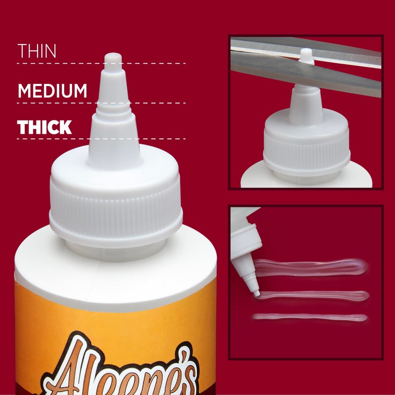 Aleene's Fabric Fusion Glue 4 oz, Nontoxic, Permanent and Washable Adhesive, Dries Flexible, Strong Bond on All Fabrics, Patches, Clothing, Denim, Polyester, Cotton, Felt, Flannel Materials - Image 3