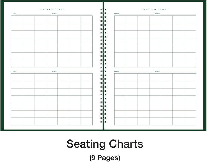 WARD Combination 9-10 Week Class Record + 8 Period Lesson Plan Book - Image 4