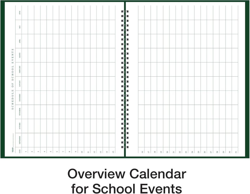 WARD Combination 9-10 Week Class Record + 8 Period Lesson Plan Book - Image 5