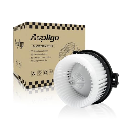 Aspligo 700054 Front AC Heater Blower Motor Fan Fit for Toyota Camry 2002 2003 2004 2005 2006, Sienna 2004 2005 ， Solara 2004 2005 2006 2007 2008 - Image 1