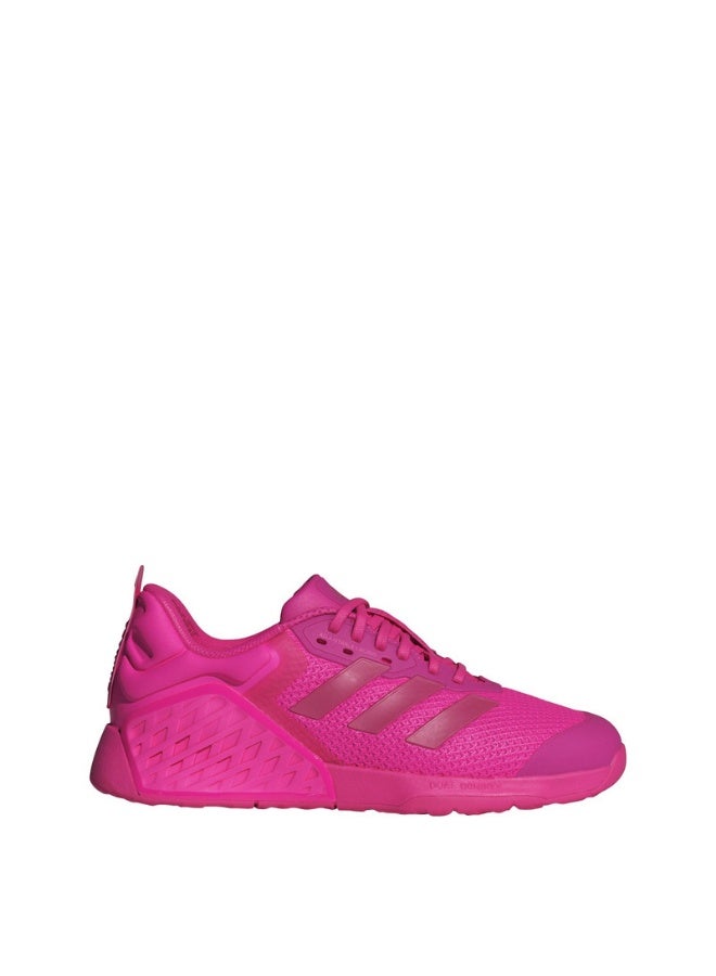 Adidas Dropset 3 Trainer W Pink Training Shoes For Women 3.5  - Image 4