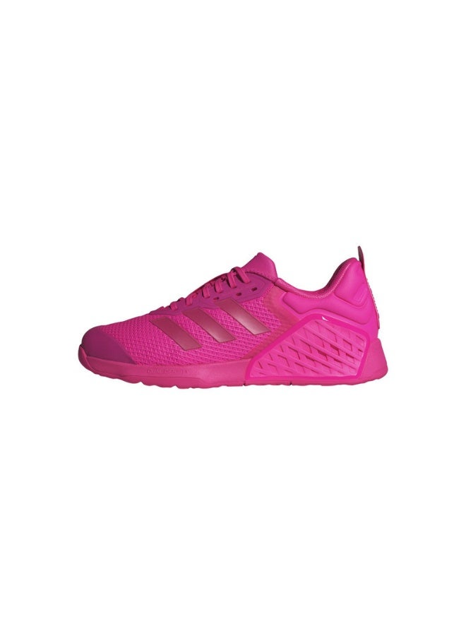 Adidas Dropset 3 Trainer W Pink Training Shoes For Women 3.5  - Image 2