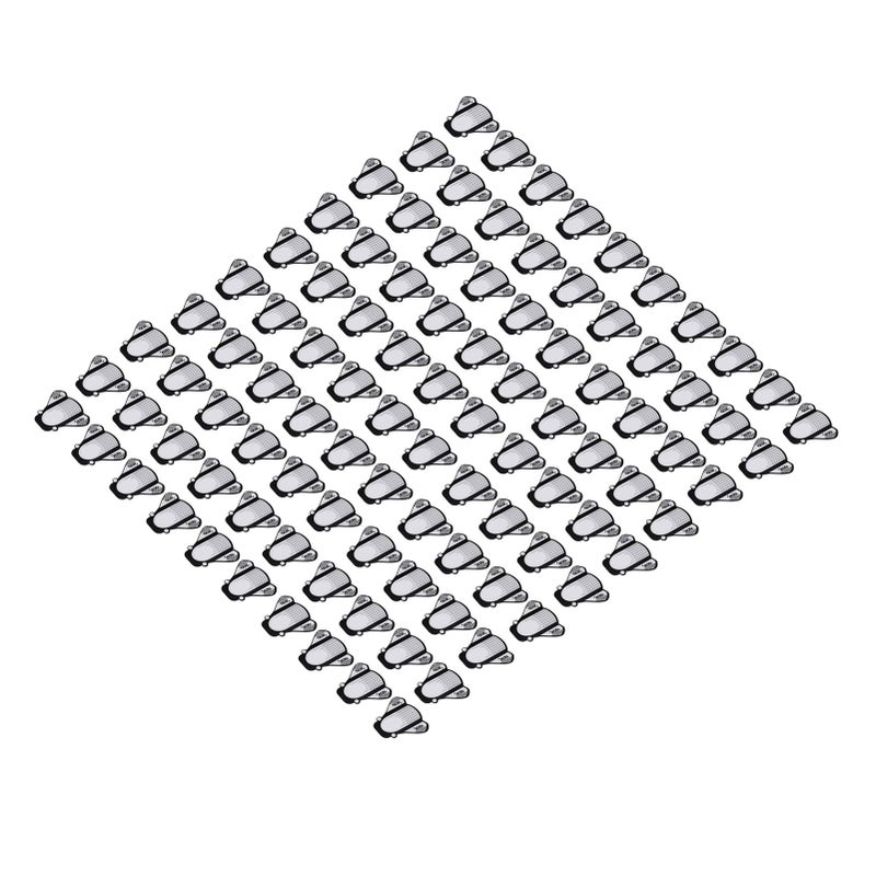 100pcs Nail Art Tips Extension Form Guide UV Gel Sticker Manicure Tools - Image 2