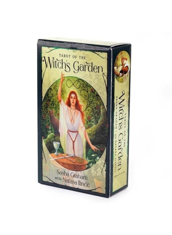 NIBEMINENT The Witch's Garden Tarot Deck - 78 cards. Miracles and magic await you in the Witch's Garden! - Image 1