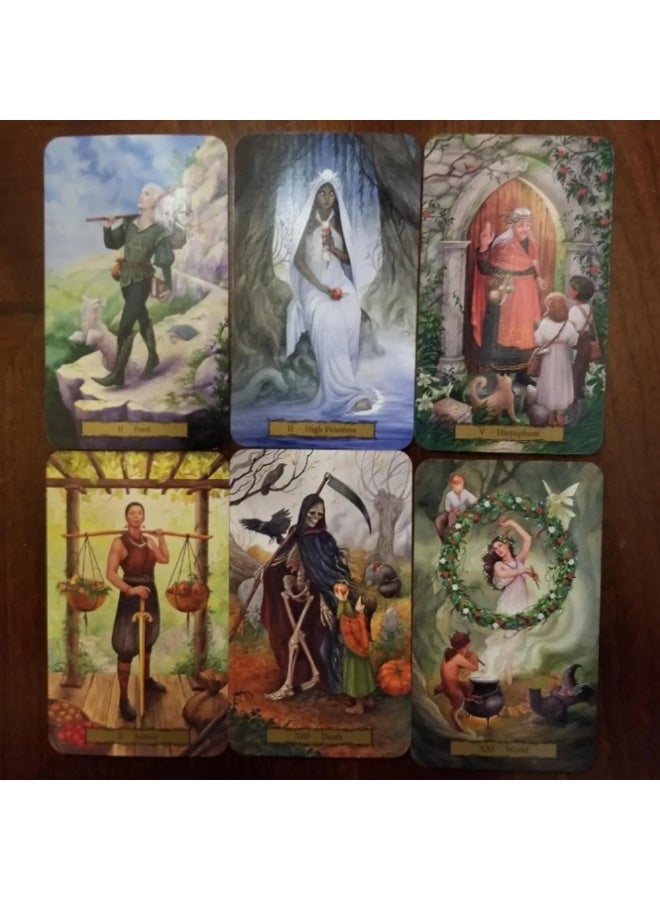 NIBEMINENT The Witch's Garden Tarot Deck - 78 cards. Miracles and magic await you in the Witch's Garden! - Image 3