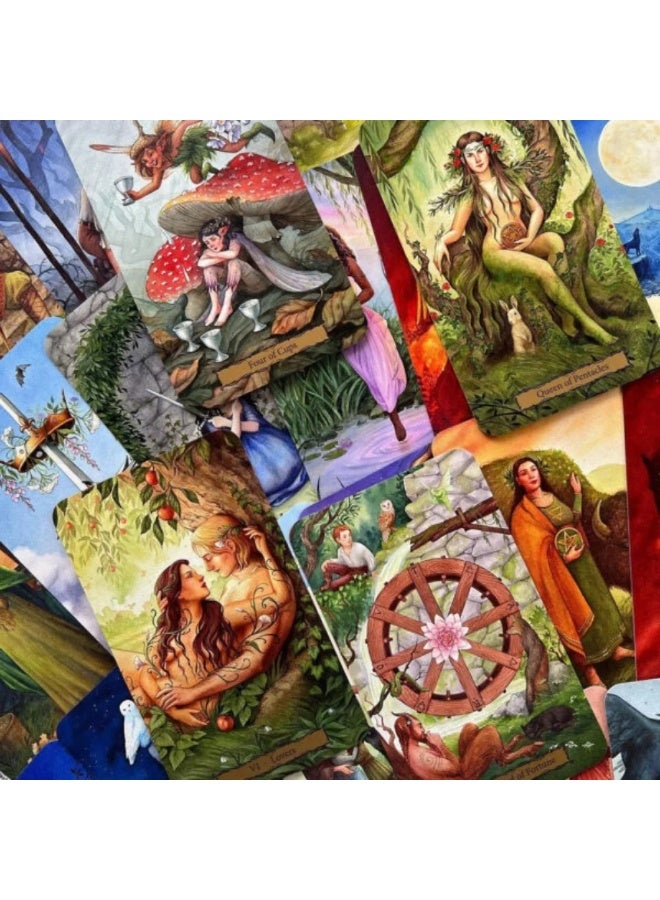 NIBEMINENT The Witch's Garden Tarot Deck - 78 cards. Miracles and magic await you in the Witch's Garden! - Image 4