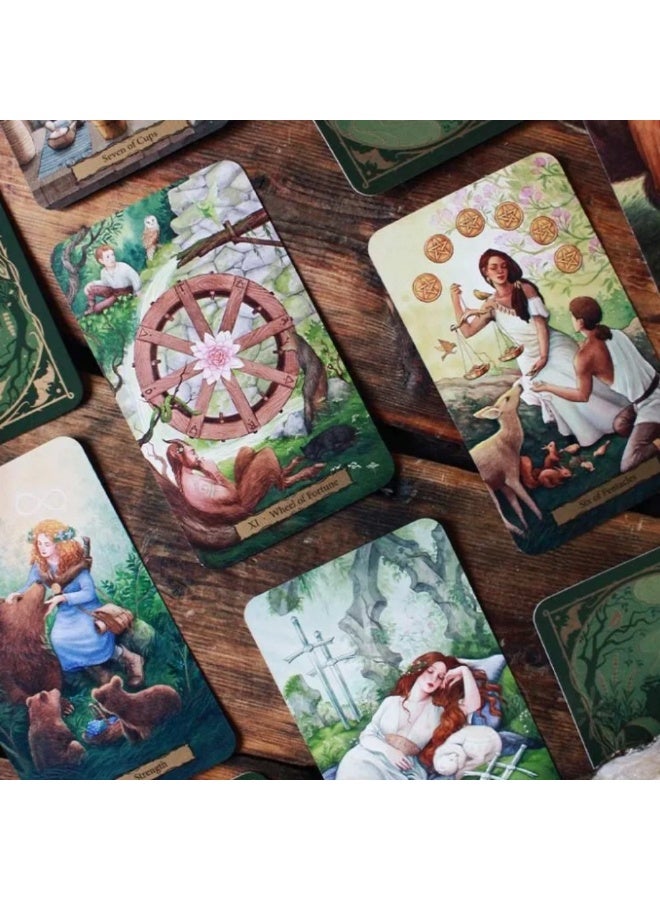 NIBEMINENT The Witch's Garden Tarot Deck - 78 cards. Miracles and magic await you in the Witch's Garden! - Image 2