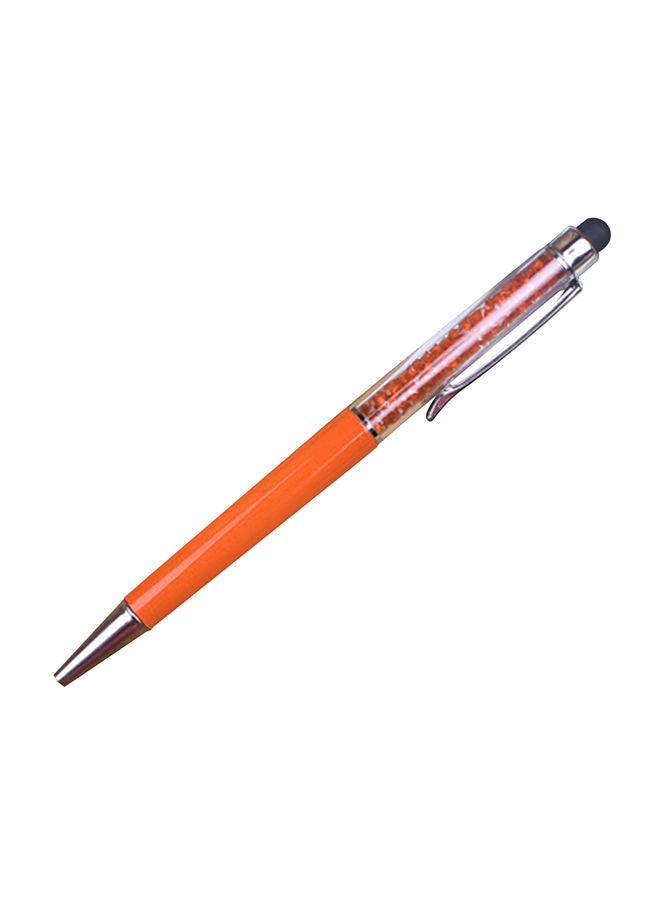 NIBEMINENT Dual Purpose Ballpoint Pen With Stylus Orange