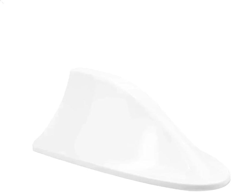 Universal Car Shark Fin Antenna Signal Design White Exterior Styling Replacement Part - Image 1