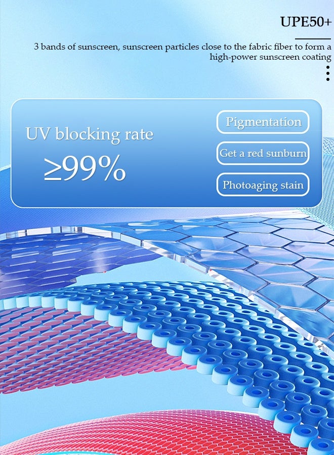 DUNISO Women's Foldable Sun Hat Summer Hollow Out Beach Cap Brim Roll Up Beach Bucket Hats UV Protection UPF50+ for Vacation Outdoor Activities - Image 3