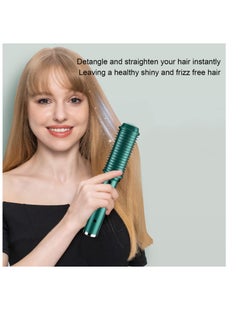XiuWoo Cordless Straightener Brush, Portable Hair Cordless, USB Rechargeable Electric Evenly Fast Heating,Anti-Scald, Mini and Lightweight for on-The-go  - Image 2
