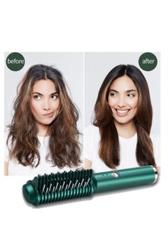 XiuWoo Cordless Straightener Brush, Portable Hair Cordless, USB Rechargeable Electric Evenly Fast Heating,Anti-Scald, Mini and Lightweight for on-The-go  - Image 4