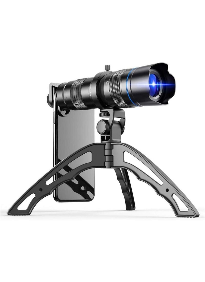 APEXEL Apexel HD 20-40X Zoom Lens with Tripod Telephoto Mobile Phone Lens Telescope for iPhone Samsung Other Smartphones Hunting Camping Sports  - Image 1