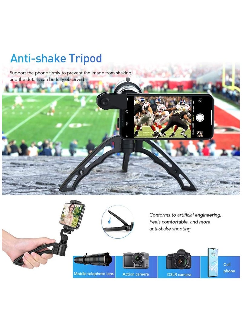 APEXEL Apexel HD 20-40X Zoom Lens with Tripod Telephoto Mobile Phone Lens Telescope for iPhone Samsung Other Smartphones Hunting Camping Sports  - Image 3