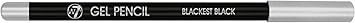 W7 EYE PENCIL SUPER GEL BLK Blackest Black - Image 1