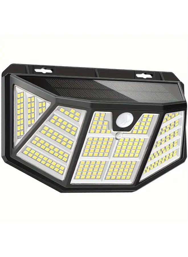 1Pack 310 LED Outdoor Solar Motion Sensor Light Cold White IP65 3 Modes - Image 2