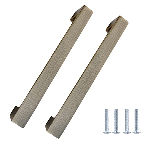 Atom 2 Pack 11.8 inches Steel Pull Handle | Brass Antique Finish | Door Handle | Phs01 - Image 1