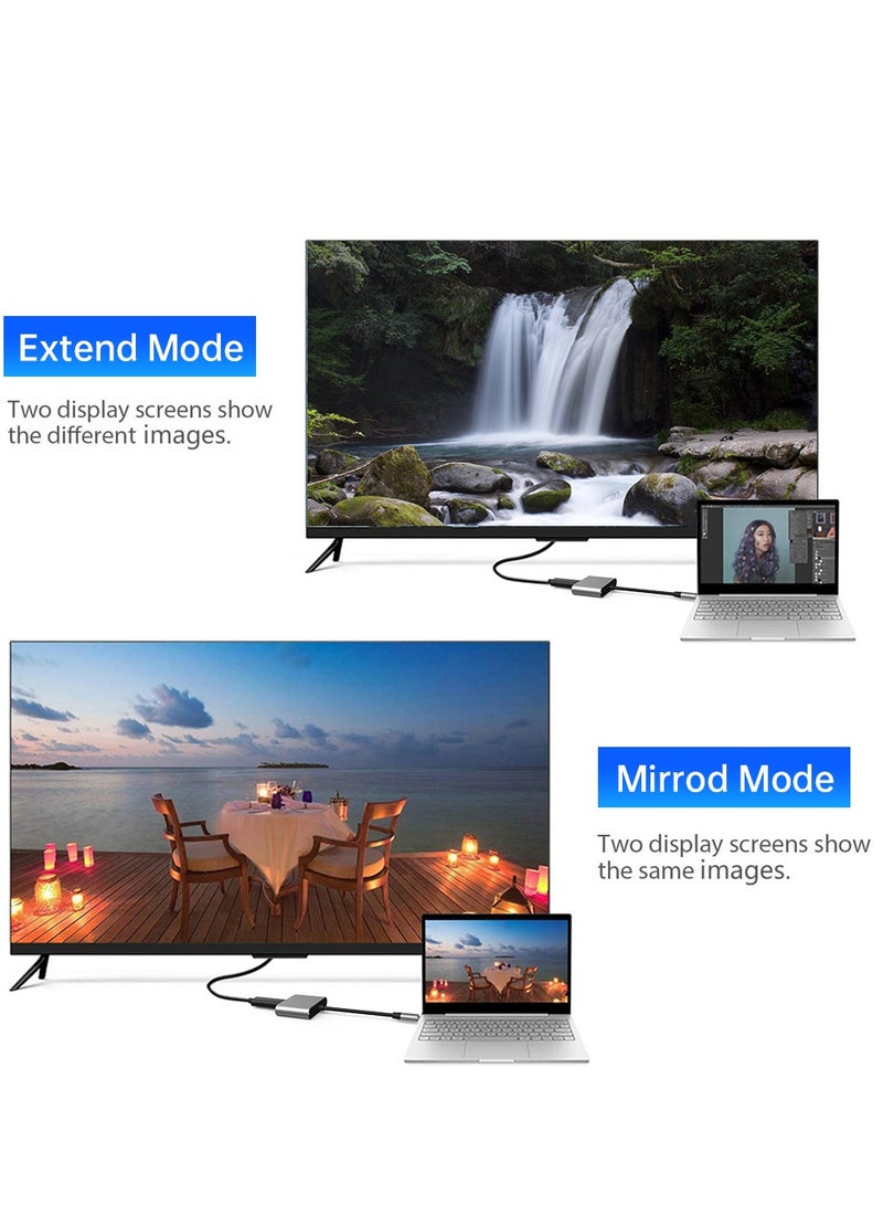 ELTRAZONE Type-C to HDTV 3-in-1 Converter Adapter – 4K Ultra HD Video, USB-C Charging, HDMI Output & USB 3.0 for Mobile Phones, Laptops, and MacBooks, Aluminum Alloy Design - Image 4