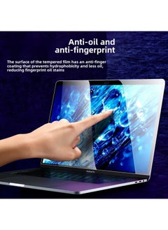 Generic Llano Green Giant Energy Is Suitable For Apple MacBook Laptop HD Explosion-proof Anti-blue Tempered Film-Colour:Anti-blue Light Hd Tempered Glass Film-Size:Macbook Pro (a2338) 13.3inch  - Image 2