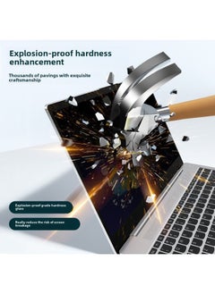 Generic Llano Green Giant Energy Is Suitable For Apple MacBook Laptop HD Explosion-proof Anti-blue Tempered Film-Colour:Anti-blue Light Hd Tempered Glass Film-Size:Macbook Pro (a2338) 13.3inch  - Image 3