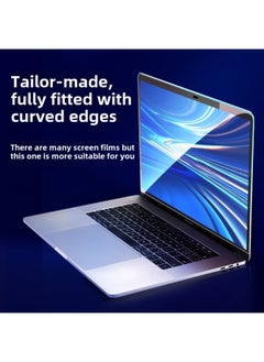 Generic Llano Green Giant Energy Is Suitable For Apple MacBook Laptop HD Explosion-proof Anti-blue Tempered Film-Colour:Anti-blue Light Hd Tempered Glass Film-Size:Macbook Pro (a2338) 13.3inch  - Image 5