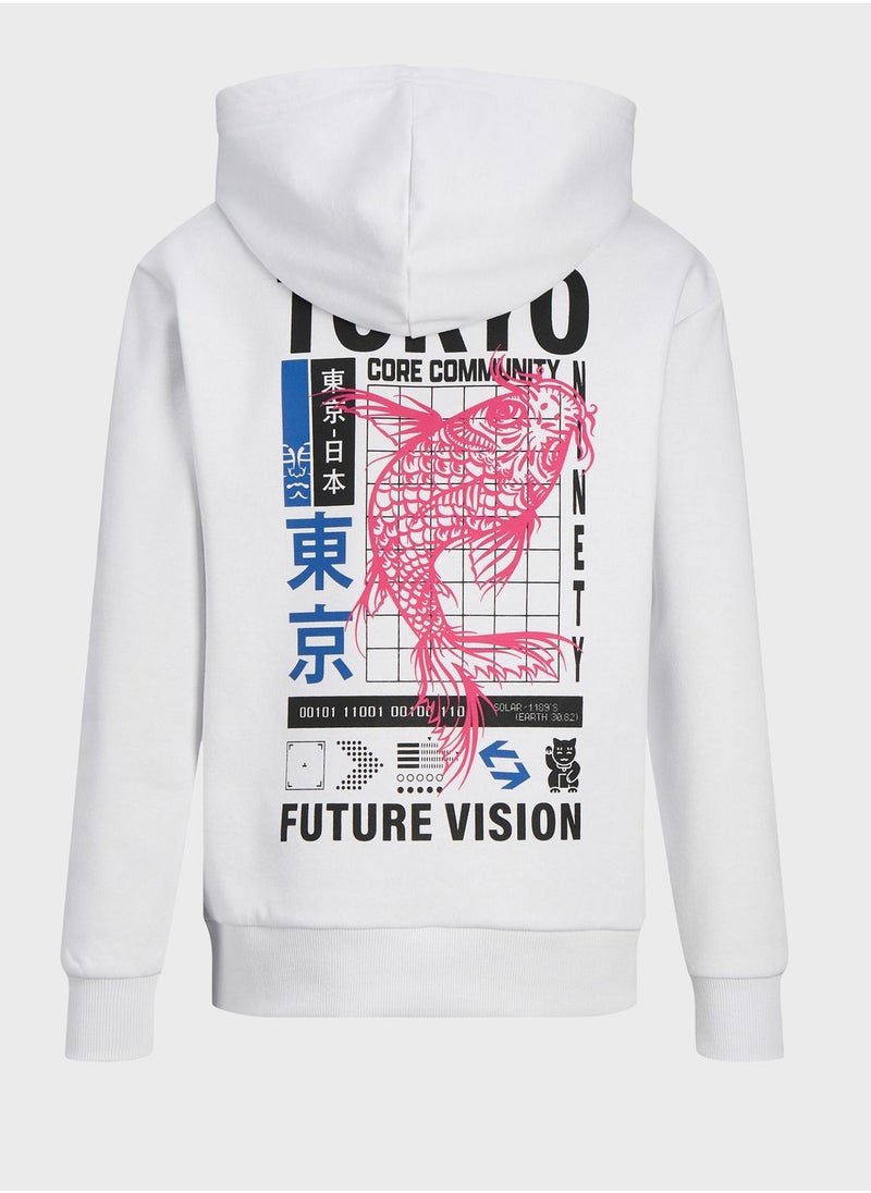 Jack & Jones Junior - Youth Essential Hoodie - Image 1