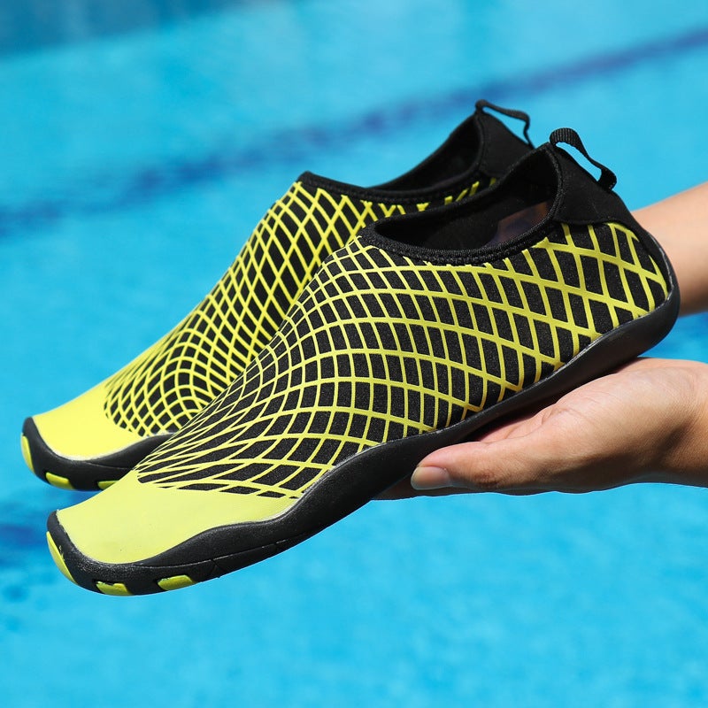 2023 New Beach Snorkeling Shoes Diving Shoes Women Couple Wading Swimming Shoes Tracing Shoes Barefoot Soft Sole Anti-slip Shoes - Image 4