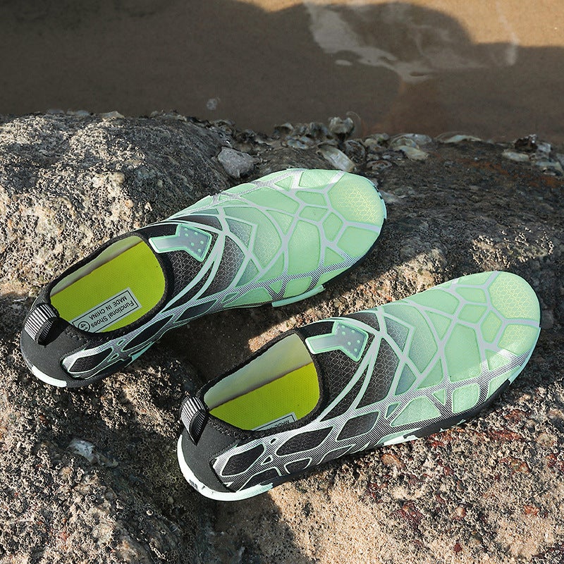 2023 New Beach Snorkeling Shoes Diving Shoes Women Couple Wading Swimming Shoes Tracing Shoes Barefoot Soft Sole Anti-slip Shoes - Image 3