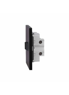 Donmarco Ultra Thin 20A Switch – High Capacity, Ultra Thin Premium Plastic Material, Modern & Durable, Fire-Resistant Electric Switch, 15-Year Warranty, Wall Switch for Home and Office (Matt Black)  - Image 3