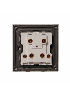 Donmarco Ultra Thin 20A Switch – High Capacity, Ultra Thin Premium Plastic Material, Modern & Durable, Fire-Resistant Electric Switch, 15-Year Warranty, Wall Switch for Home and Office (Matt Black)  - Image 2